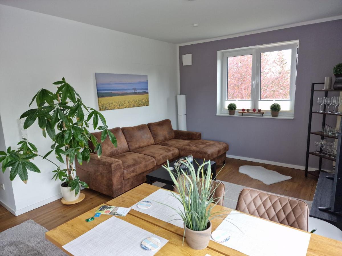 Moderne Penthouse Wohnung Schleswig Exteriör bild